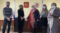 Наталия Пельо и Людмила Назаренко посетили Керченский судебный район