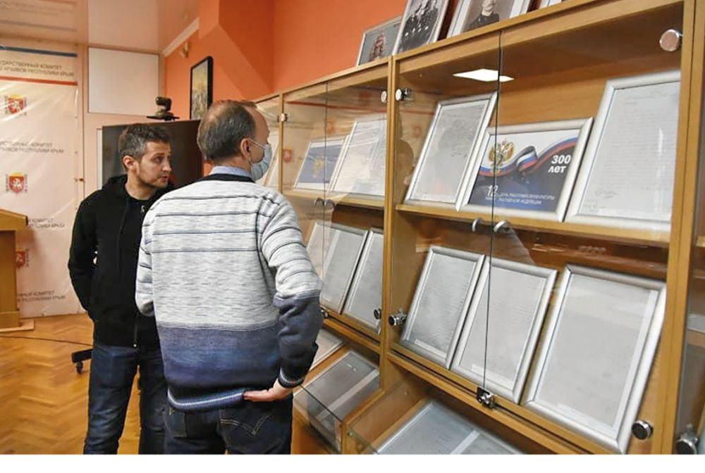 В Госархиве Крыма открылась выставка «Прокуратура Тавриды»
