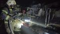 Предприниматели отмывают после пожара сгоревший мясной корпус Центрального рынка в Керчи