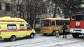 Огнеборцы ГКУ РК «Пожарная охрана Республики Крым» провели пожарно-тактическое занятие на объекте образования
