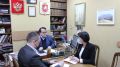 Олег Лобов провел рабочее совещание с директором Ялтинского историко-литературного музея