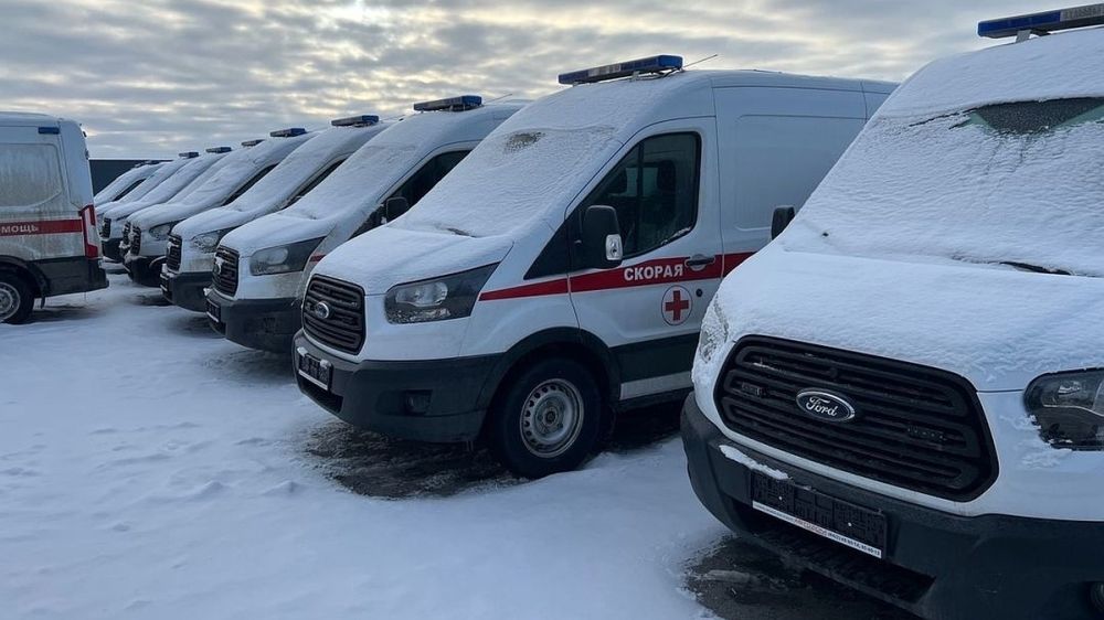 В Крым поступили все 168 машин, закупленных для станций скорой помощи