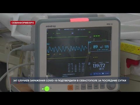 В Севастополе за сутки коронавирусом заболели 347 человек