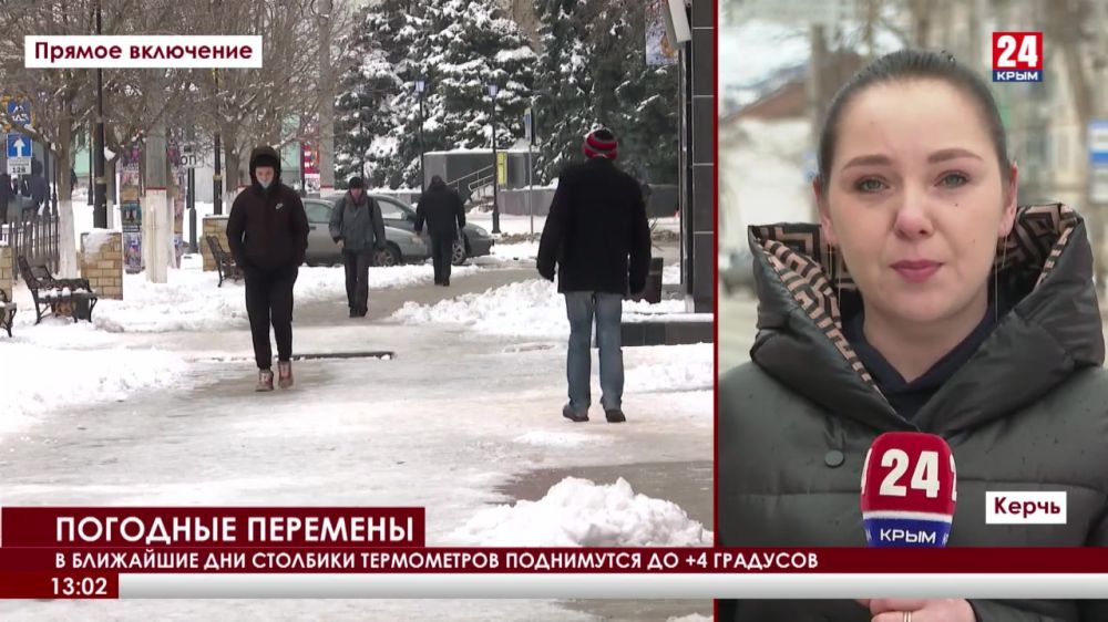 На восток Крыма идёт потепление