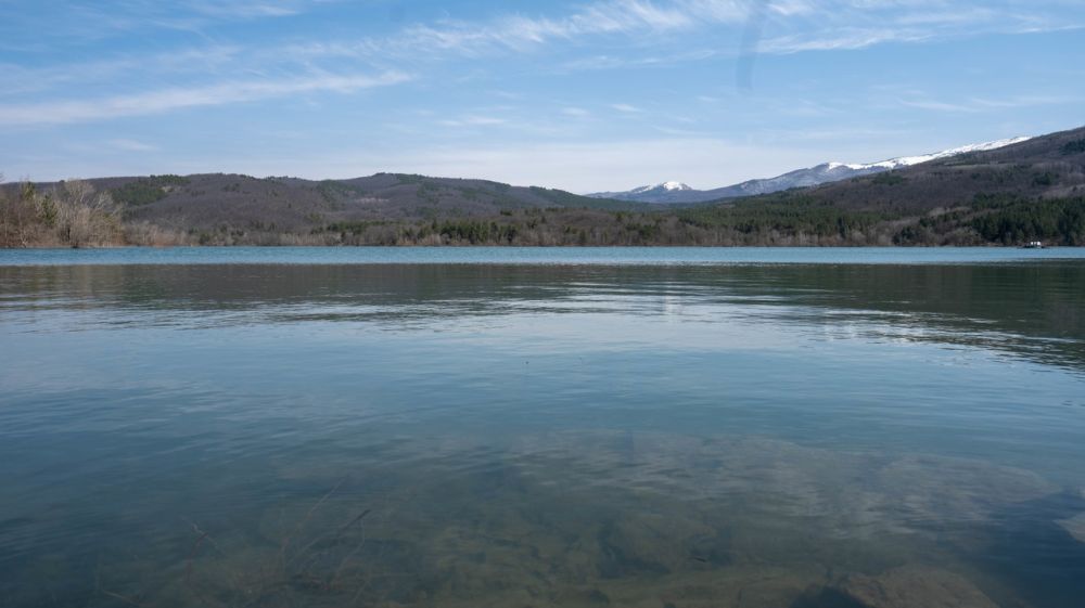 Счастливенское водохранилище крым фото