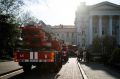 Севастопольские пожарные ликвидировали возгорание во Дворце детского и юношеского творчества