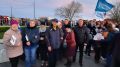 Делегация Белогорского района приняла участие в патриотической акции «Зажги свечу памяти»