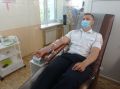 Сотрудники Госавтоинспекции Республики Крым стали донорами, чтобы помочь жертвам трагедий и нуждающимся в переливании крови людям