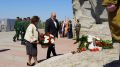Глава администрации Святослав БРУСАКОВ принял участие в памятном мероприятии, посвященном 80-летию обороны Аджимушкайских каменоломен.