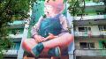 Художники завершили граффити на пострадавшем от потопа и пожара ялтинском доме