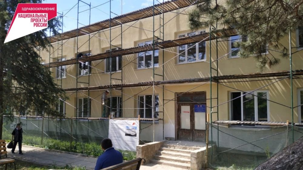 В трёх сельских поселениях района идет капитальный ремонт амбулаторий