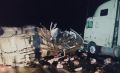 Два грузовика столкнулись на трассе «Таврида» в районе Белогорска