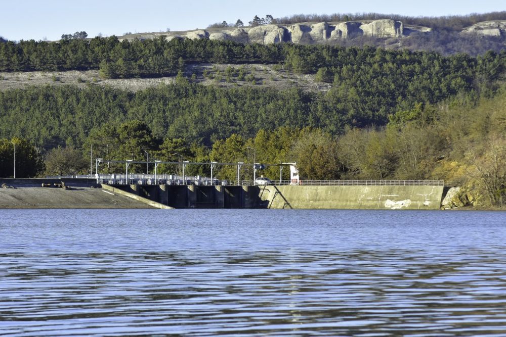 Запас воды в крымских водохранилищах в два раза превысил объем прошлого года