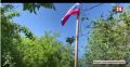 В Приазовье с улицы убрали украинский тризуб и подняли российский триколор