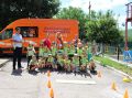Сотрудники Госавтоинспекции Бахчисарайского района и «Лаборатория безопасности» провели практическое занятие по безопасности дорожного движения с воспитанниками детского сада