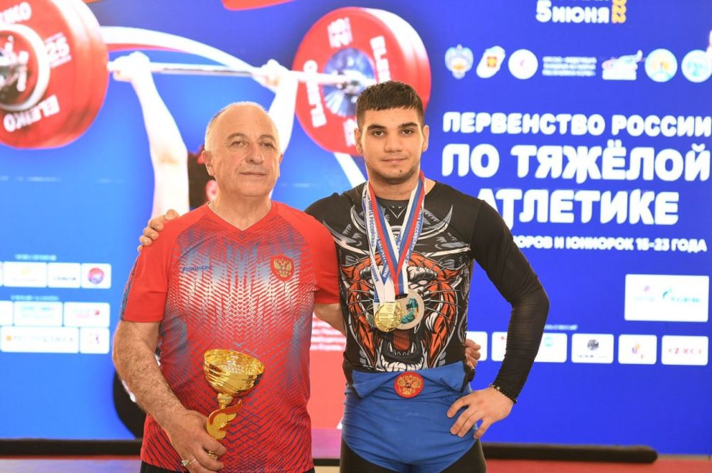 Крымчанин Геворг Серобян выиграл две медали первенства России