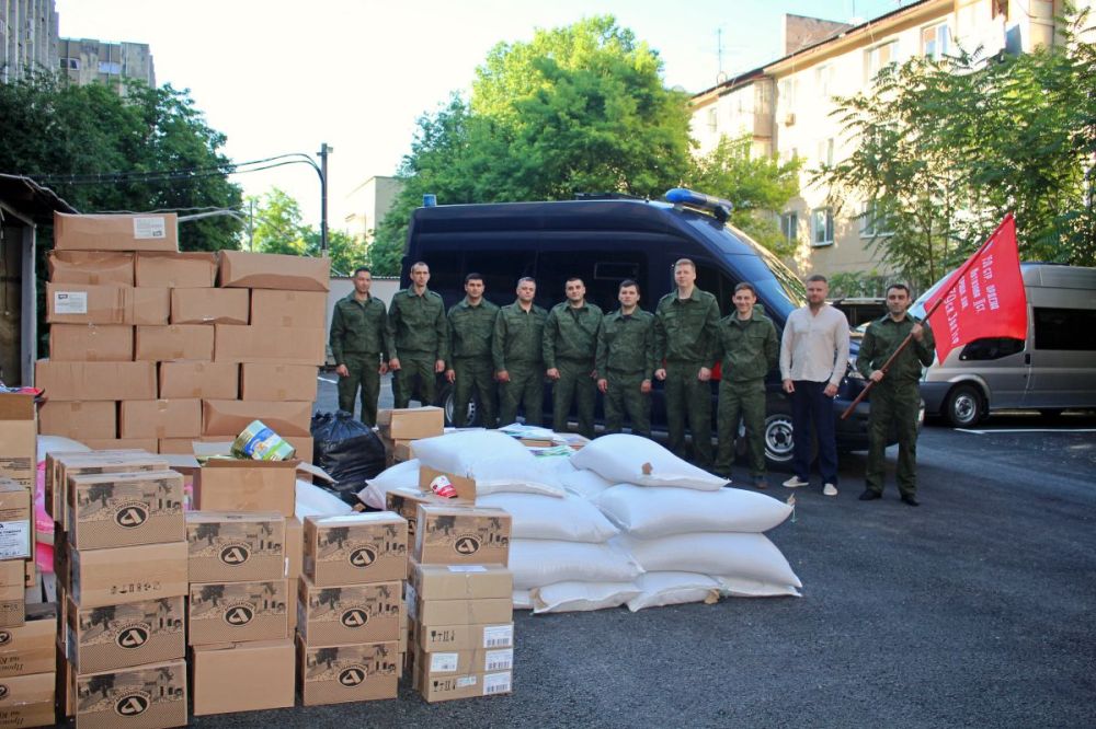 Крымские следователи передали военнослужащим в Херсонской области пять тонн гуманитарной помощи
