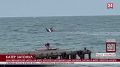 Маломерный катер «Арго», на борту которого находились два человека, затонул в море у берегов Алушты