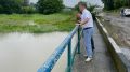В Нижнегорском районе ведется постоянный мониторинг уровня воды рек