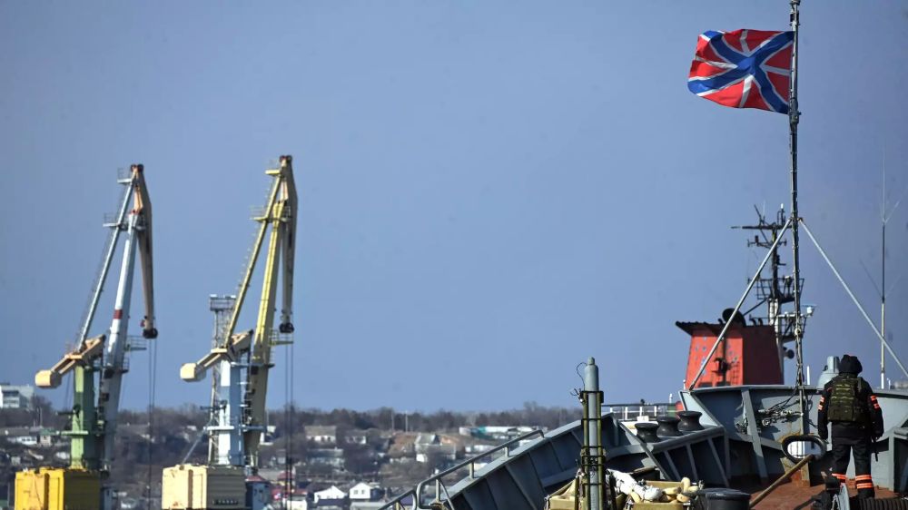 Взрыв прогремел в порту Бердянска