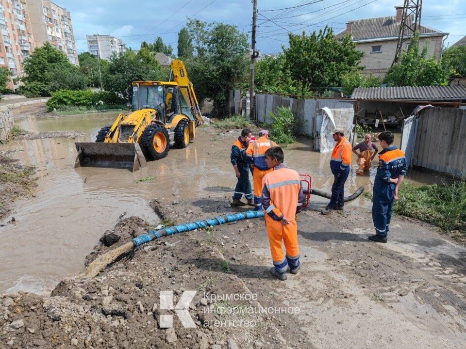 Потопы в Крыму признаны чрезвычайной ситуацией регионального характера