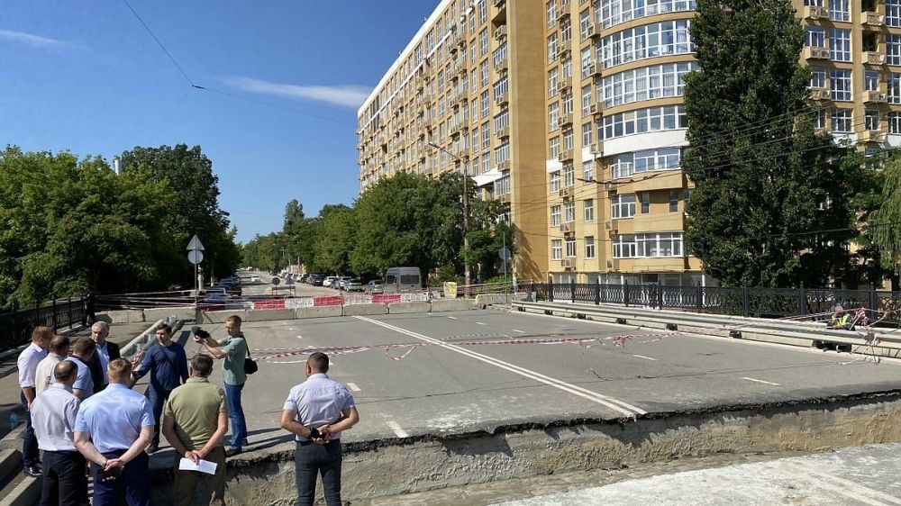 Силовики проверят подрядчика, который ремонтировал рухнувший мост в Симферополе