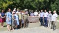 Открытие мемориального камня: в сквере имени 40-летия освобождения Феодосии восстановили памятный знак