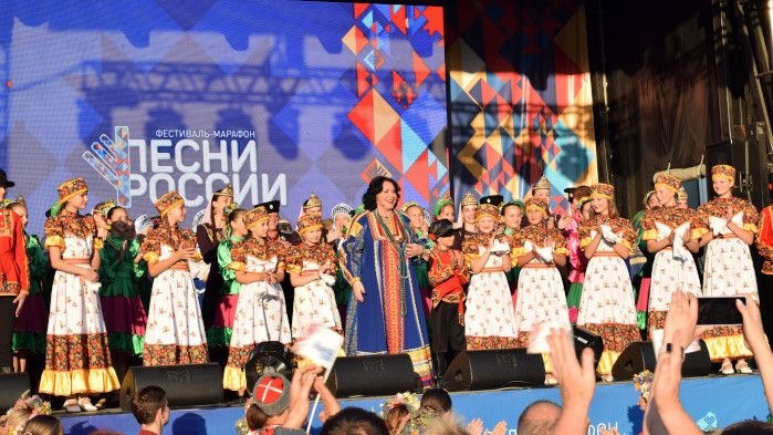 В минувшую пятницу в Раздольном прошел фестиваль-марафон «Песни России»