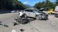 В жутком ДТП на трассе Ялта - Севастополь погиб мотоциклист