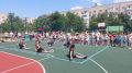 В селе Перевальное открыли новую спортивную площадку