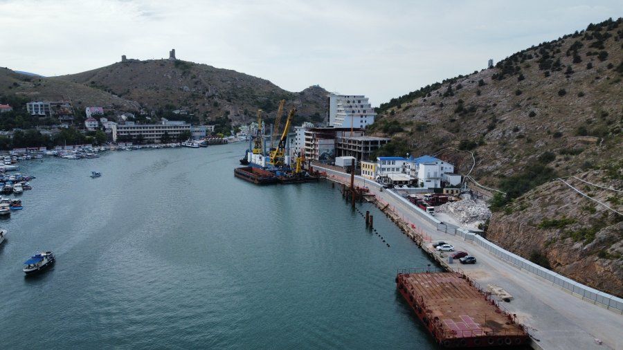 Начинается новый этап строительства яхтенной марины в Балаклаве