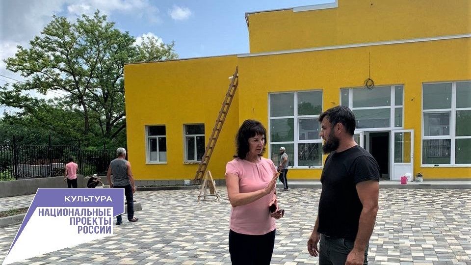 На 80% выполнен комплексный капитальный ремонт Первомайского сельского Дома культуры Кировского района