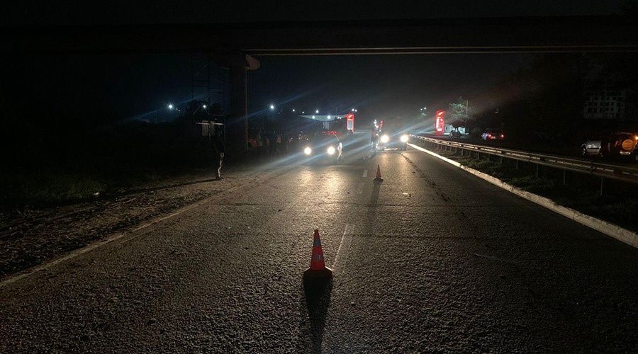 Водитель насмерть сбил человека на объездной Симферополя и скрылся с места ДТП