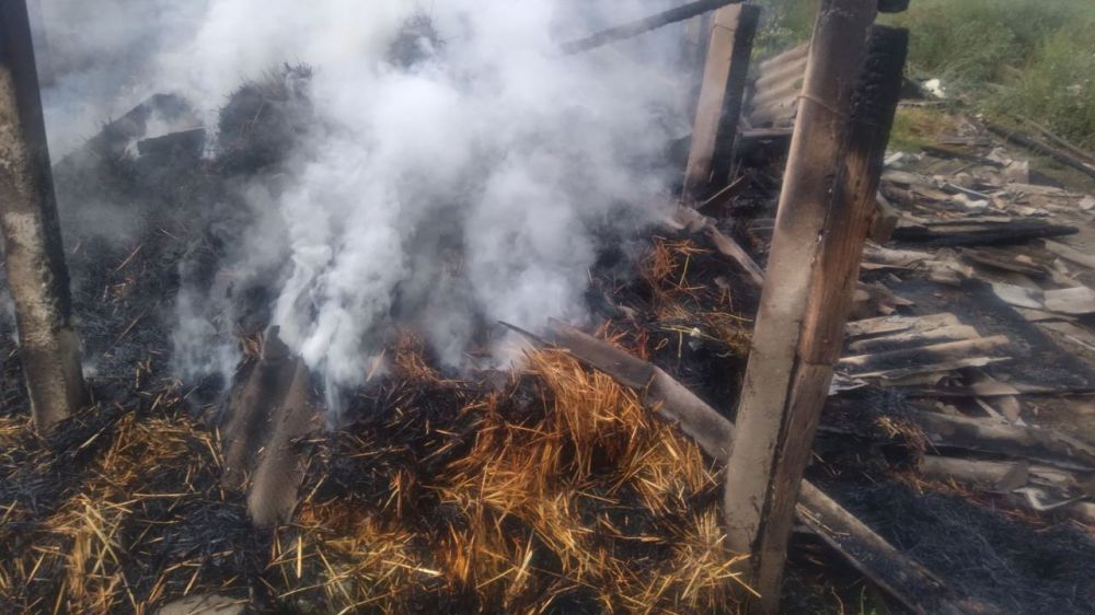 МЧС Республики Крым обращает внимание: в сельской населенной местности увеличилось количество пожаров, связанных с возгоранием сена