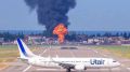 В районе аэропорта Сочи произошел пожар