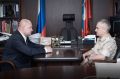 Михаил Развожаев и вице-адмирал Виктор Соколов обсудили вопросы взаимодействия ЧФ и Севастополя