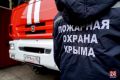 В Севастополе в районе СНТ «Муссон» горело заброшенное здание