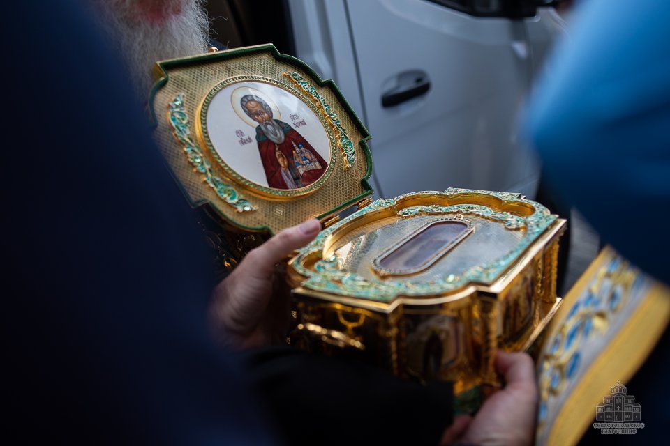 В Севастополь прибыл ковчег с мощами преподобного Сергия Радонежского