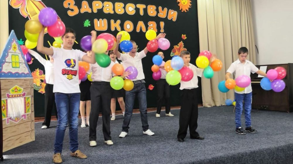 Елена Романовская: В Белогорском детском доме-интернате начался образовательный процесс