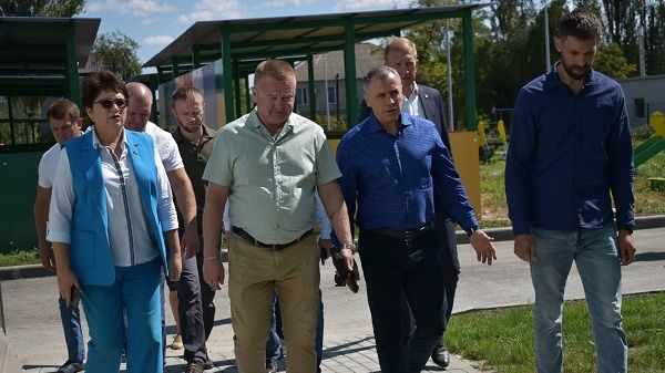 Владимир Константинов с рабочим визитом посетил Джанкойский район