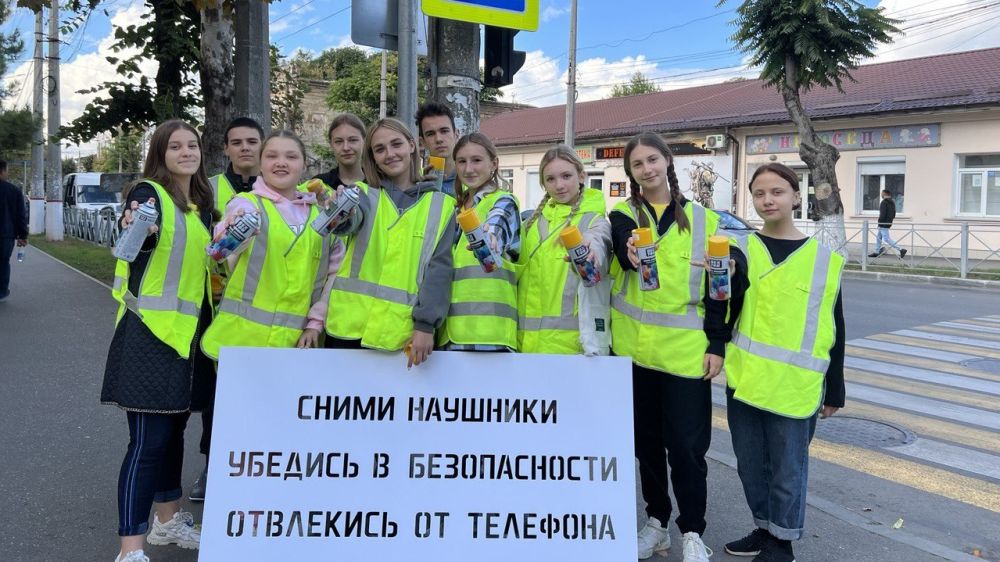Олеся Силантьева приняла участие в акции по безопасности дорожного движения