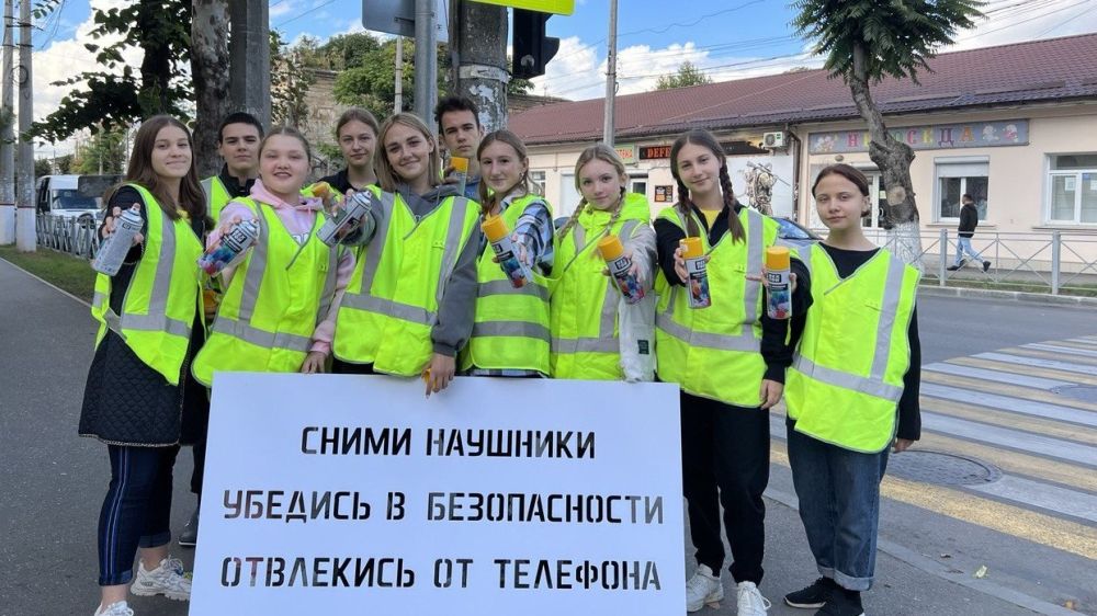 Олеся Силантьева приняла участие в акции по безопасности дорожного движения