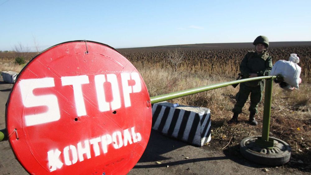 Украина блокирует въезд в Запорожскую область