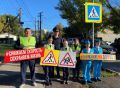 Сотрудники Госавтоинспекции и родительский патруль провели акцию по популяризации безопасного поведения на дороге