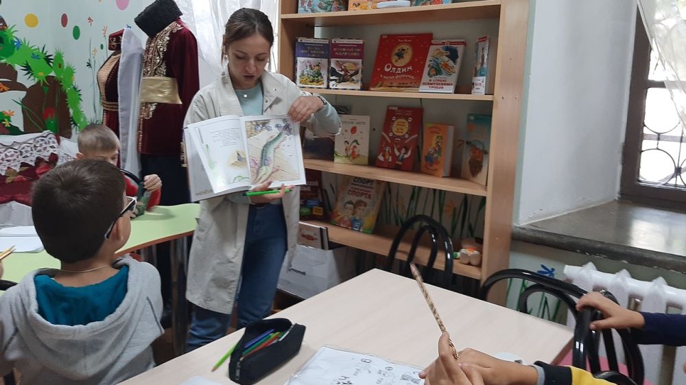 В рамках работы Центра крымскотатарского чтения «Родничок» организован праздник детской книги