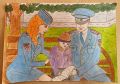 Полицейские Симферополя провели детский конкурс рисунков «Мои родители работают в полиции»