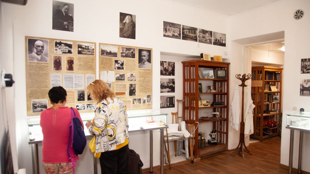 В Алупке открыли музей истории детского костнотуберкулёзного санатория
