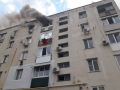 Из-за горящей квартиры эвакуировали 20 жителей многоэтажного дома вблизи Феодосии
