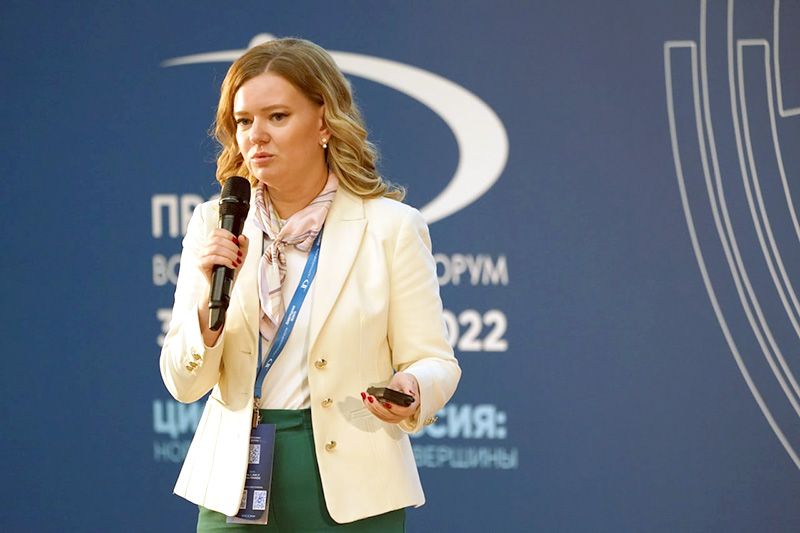 Александра Осипова признана «IT-Лидером года» на форуме «ПРОФ-IT.2022»