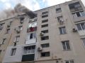 20 человек эвакуировали из-за пожара в пятиэтажке под Феодосией